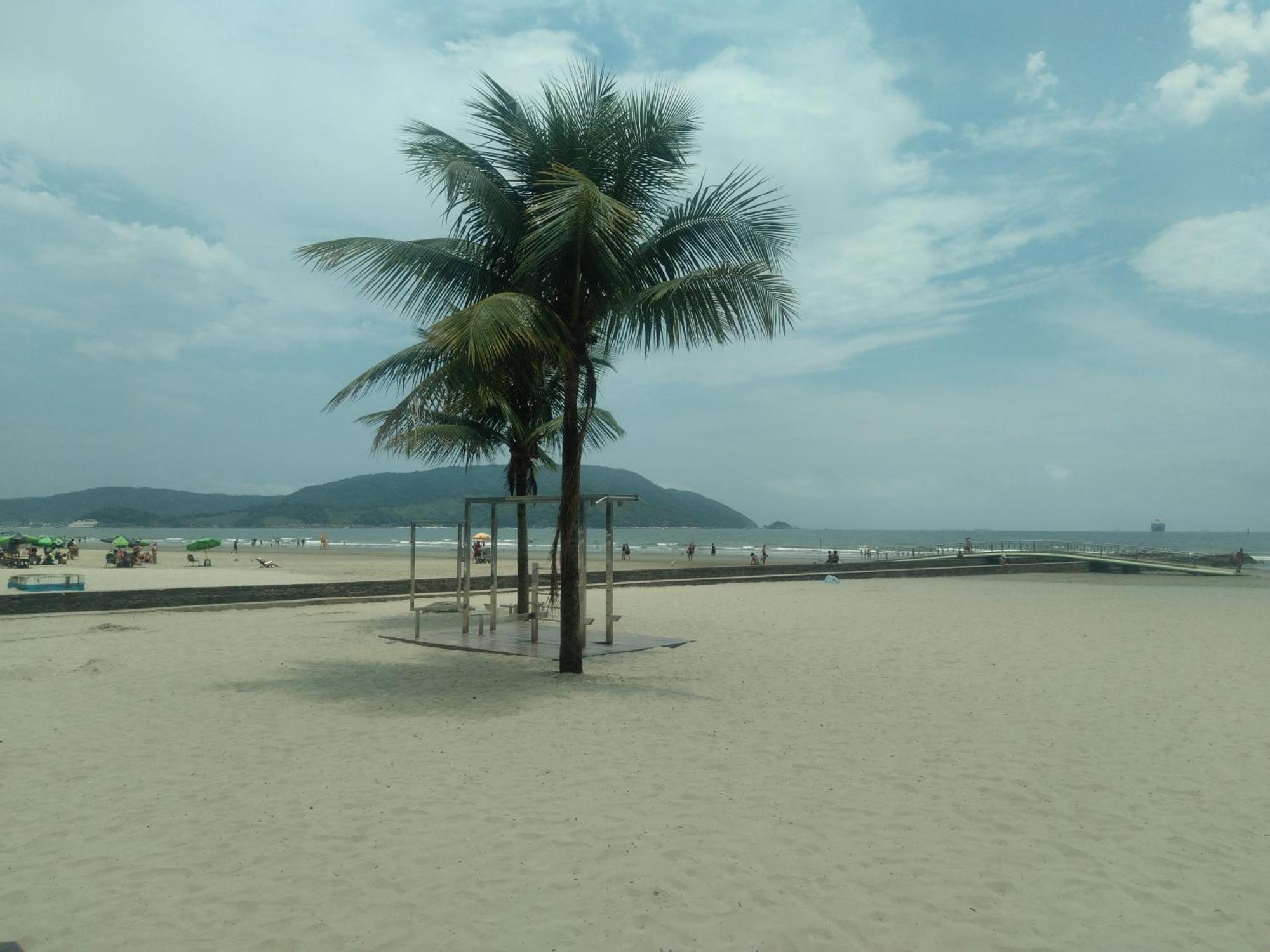 Varanda Mar - Estudio Em Santos Na Quadra Da Praia المظهر الخارجي الصورة